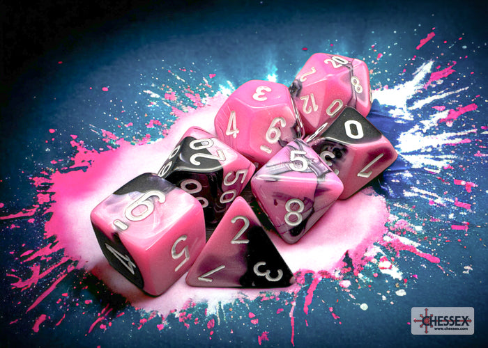 Gemini® Black-Pink/white  7-Die Set