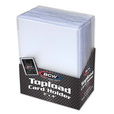 BCW: 3"x4" Premium Toploaders