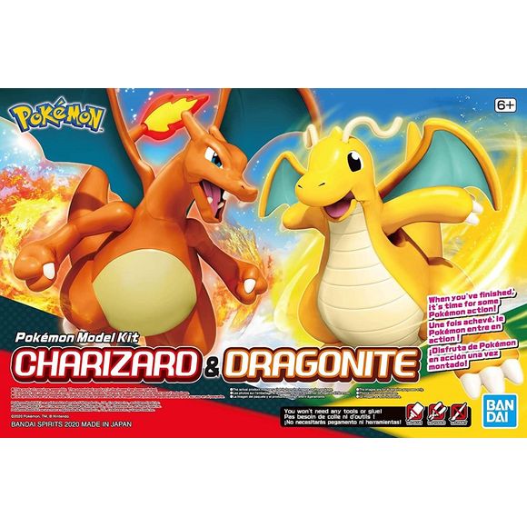Pokémon: Model Kit: Charizard & Dragonite