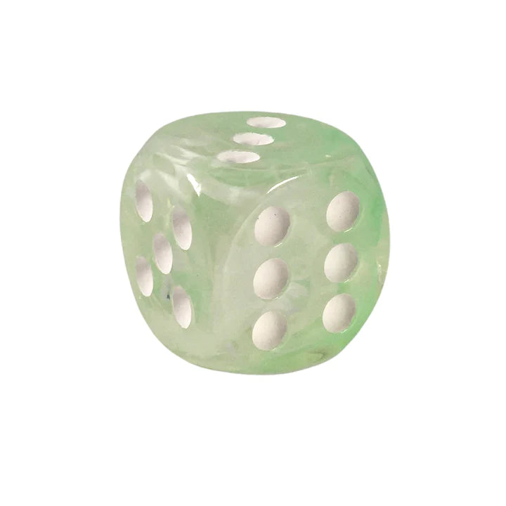 Set of 12d6 pip (18mm): Diffusion Elven Spirits w/ White