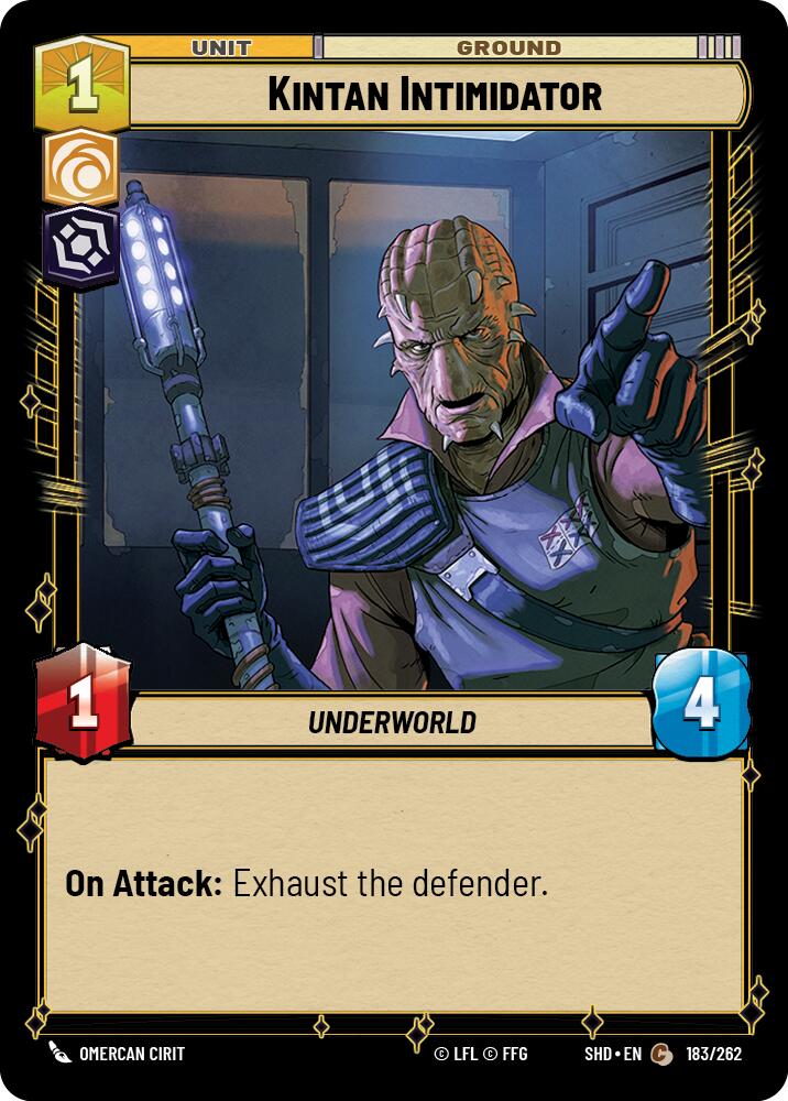 Kintan Intimidator (183/262) (183/262) [Shadows of the Galaxy]