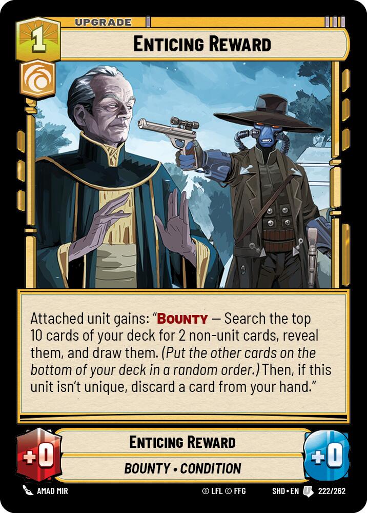 Enticing Reward (222/262) (222/262) [Shadows of the Galaxy]