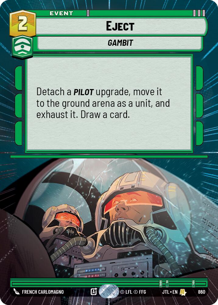 Eject (860) (Hyperspace Foil) (860) [Jump to Lightspeed]