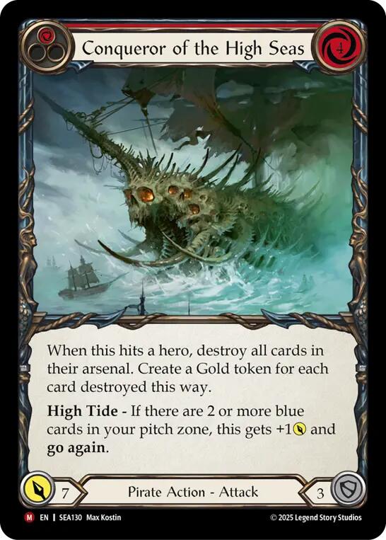 Conqueror of the High Seas (Regular) [SEA130] (High Seas)