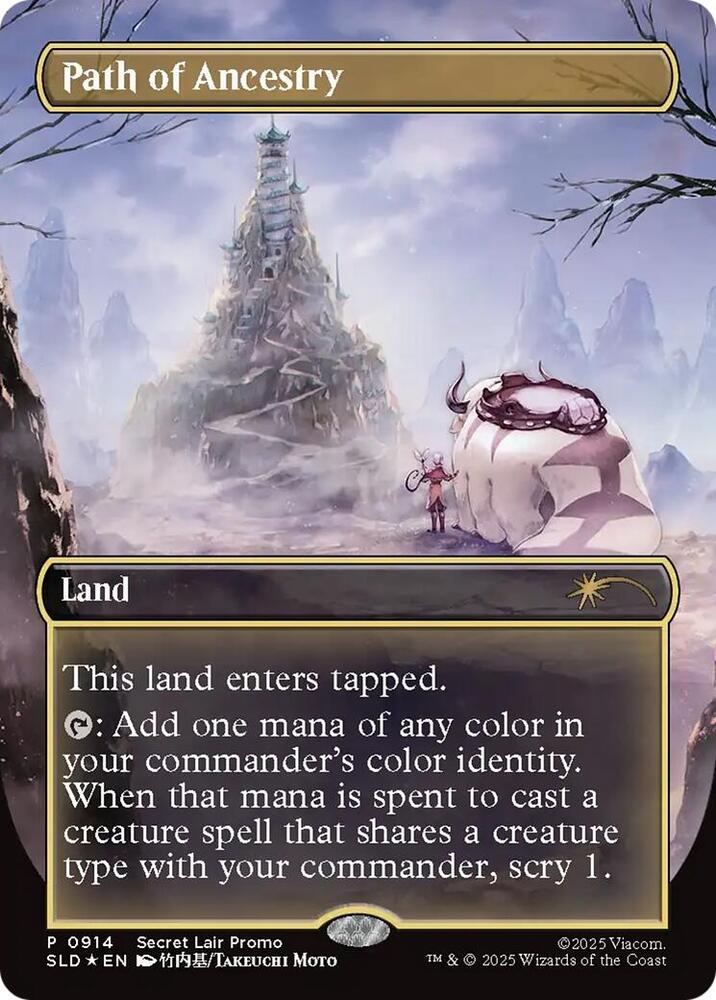 Path of Ancestry (0914) (Rainbow Foil) - Secret Lair Drop Series (SLD)