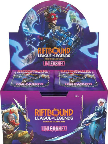 PRE-ORDER: Riftbound Unleashed Booster Box (Limit 2/household)