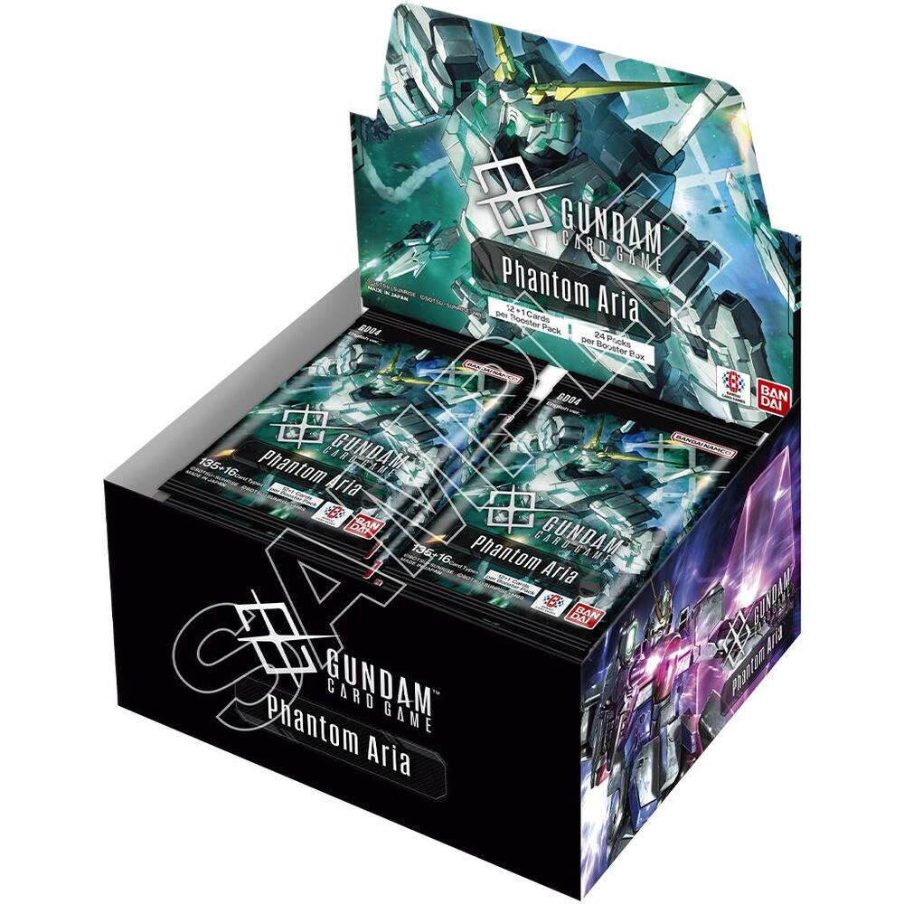 PRE-ORDER: GUNDAM TCG: Phantom Aria (GD04) Booster Box (Limit 1/household)
