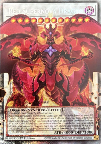 Red Supernova Dragon (Starlight Rare) [BLGG-EN139] Starlight Rare