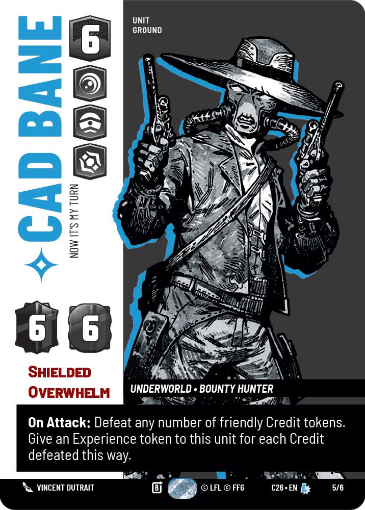 Cad Bane - Now It's My Turn (5/6) (5/6) [2026 Convention Exclusive]