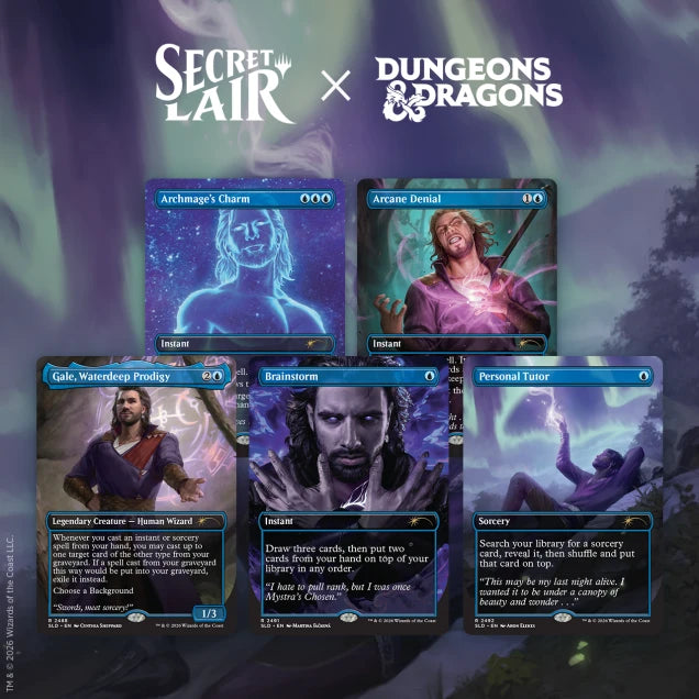 Secret Lair: Drop Series - Secret Lair x Dungeons & Dragons: Gale's Ambition
