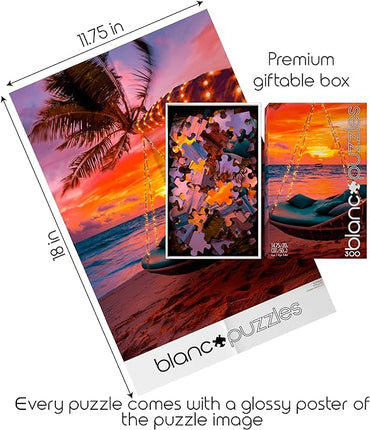 Maldives Sunset, 300PC Puzzle