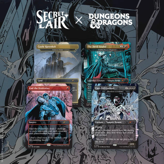 Secret Lair: Drop Series - Secret Lair x Dungeons & Dragons: Strahd's Descent: Non Foil