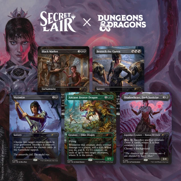 Secret Lair: Drop Series - Secret Lair x Dungeons & Dragons: Shadowheart's Devotion