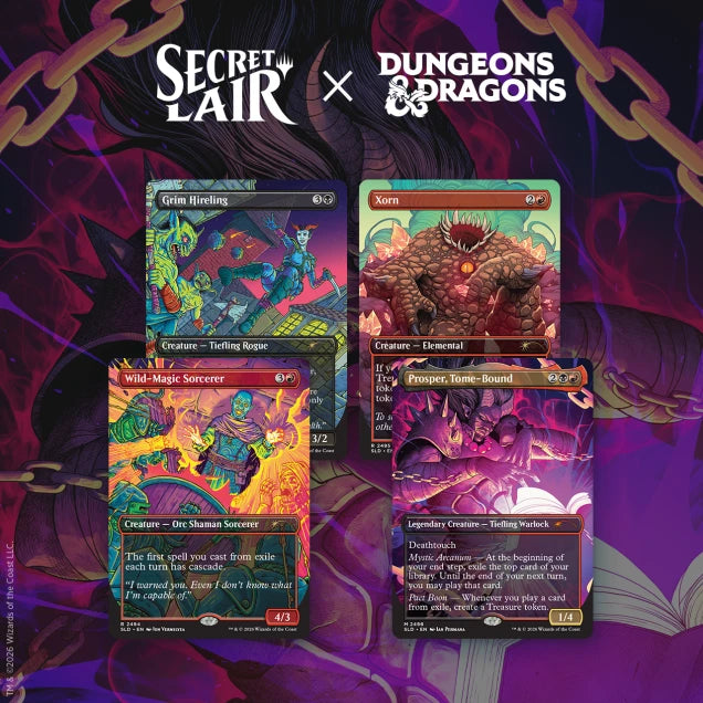 Secret Lair: Drop Series - Secret Lair x Dungeons & Dragons: Shadows Over Baldur's Gate - Traditional Foil