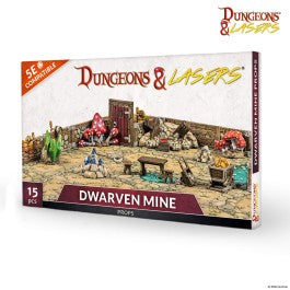 Dwarven Mine Props Miniature Set