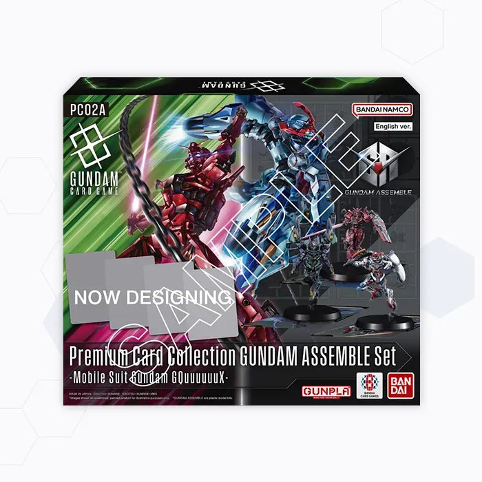 PRE-ORDER: GUNDAM Card Game: Gundam Assemble Premium Collection [PC02A] - GQuuuuuuX (Limit 1/household)