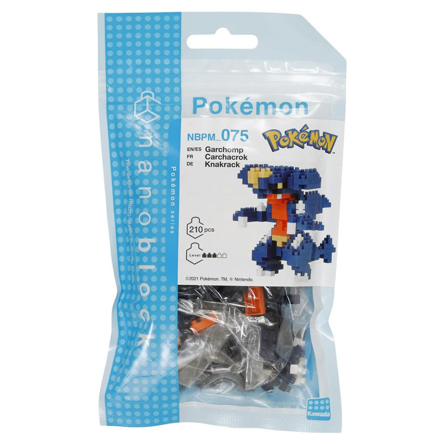 Nanoblock: Pokémon: Garchomp