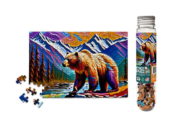 Micro Puzzle: Colorful Bear