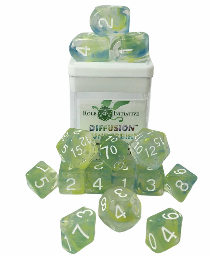 Set of 15 Dice w/ Arch'd4: Diffusion Thunderbird
