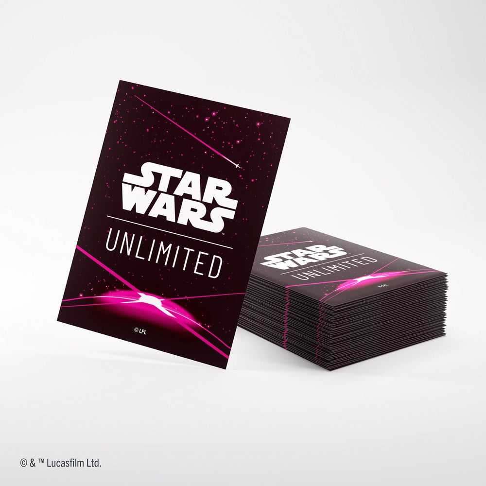 Star Wars: Unlimited - Art Sleeves (Card Back Magenta)