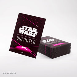 Star Wars: Unlimited - Art Sleeves (Card Back Magenta)