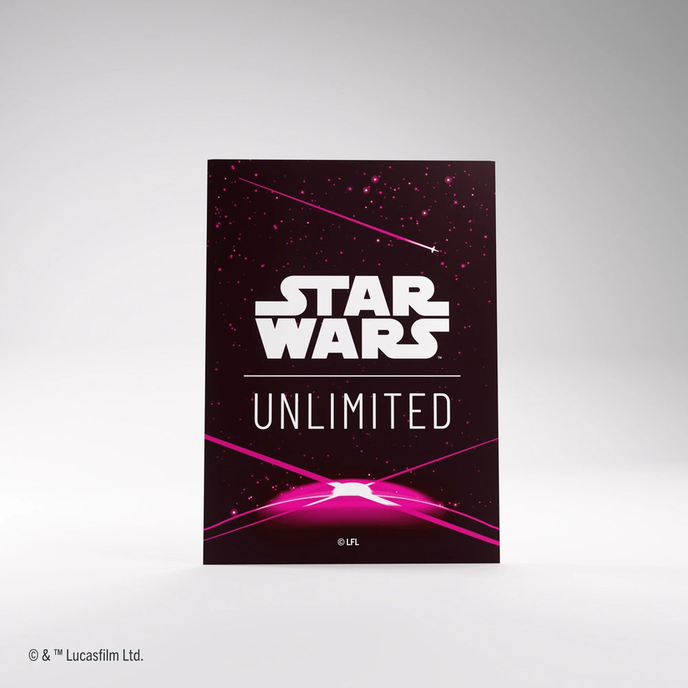 Star Wars: Unlimited - Art Sleeves (Card Back Magenta)