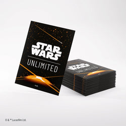 Star Wars: Unlimited - Art Sleeves (Card Back Orange)