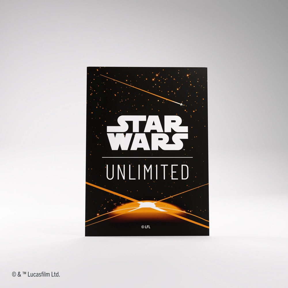 Star Wars: Unlimited - Art Sleeves (Card Back Orange)