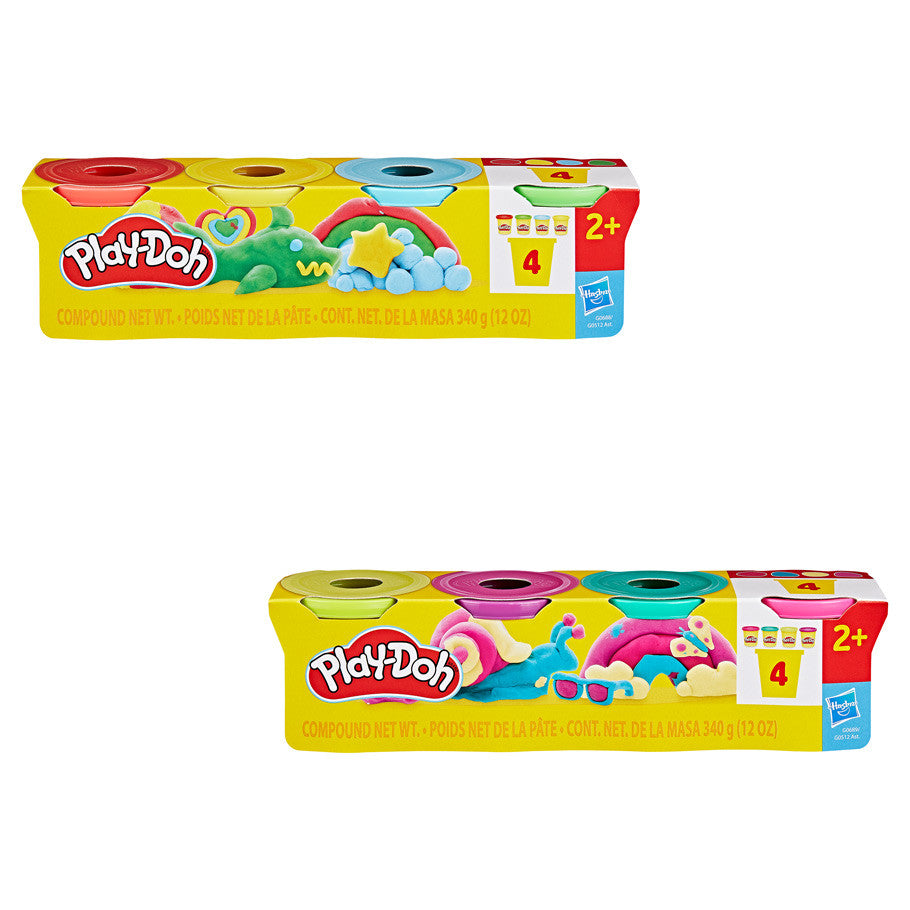 Play-Doh: 3oz 4-Pack Assorted