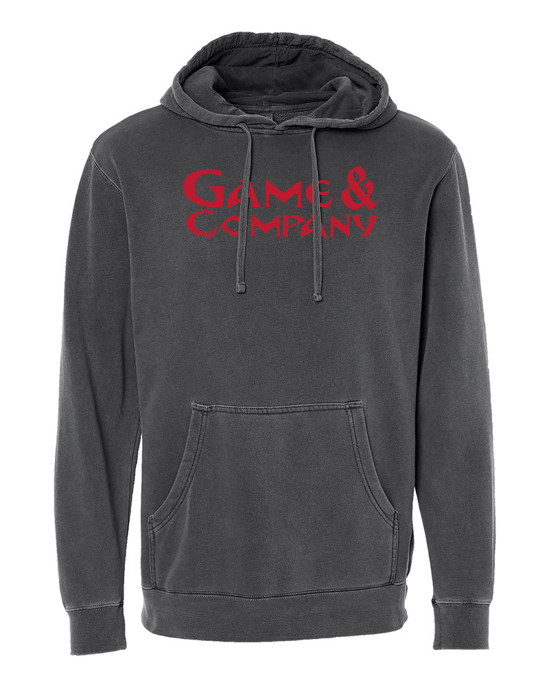 Game & Company Text Hoodie
