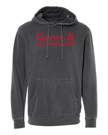 Game & Company Text Hoodie