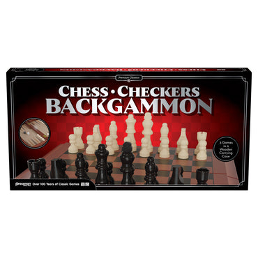 Pressman Premium Classics: Chess/Checkers/Backgammon