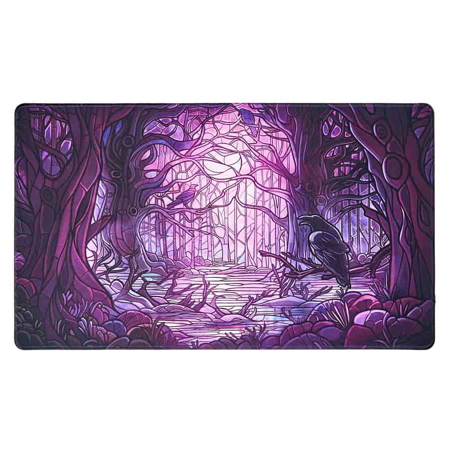Arcane Fortress Stained Glass Playmat