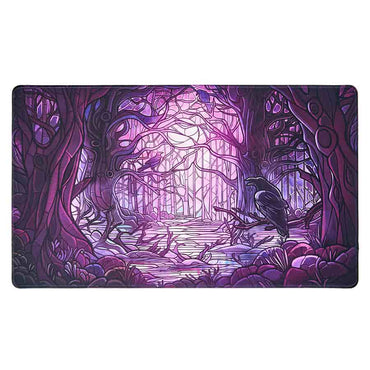 Arcane Fortress Stained Glass Playmat
