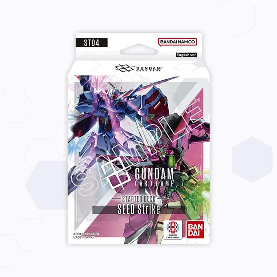 PRE-ORDER: GUNDAM CARD GAME: STARTER DECK [ST04]: SEED Strike