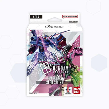 PRE-ORDER: GUNDAM CARD GAME: STARTER DECK [ST04]: SEED Strike