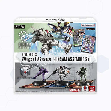 PRE-ORDER: GUNDAM CARD GAME: ASSEMBLE STARTER SET [ST02A]: Wings of Advance