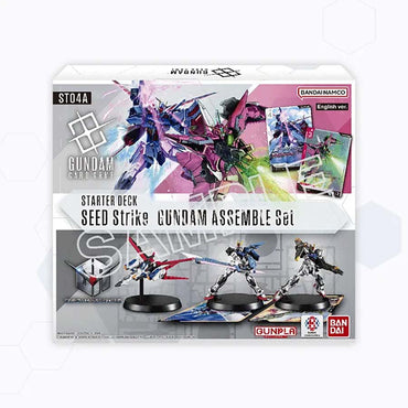 PRE-ORDER: GUNDAM CARD GAME: ASSEMBLE STARTER SET [ST04A]: SEED Strike
