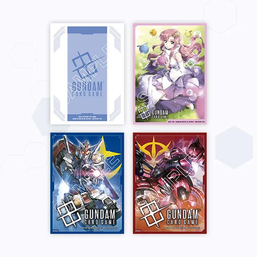 PRE-ORDER: GUNDAM CARD GAME: OFFICIAL CARD SLEEVES: Overflowing Affection
