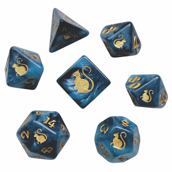 Kitty-Clacks: Bast [Polyhedral Dice Sets]