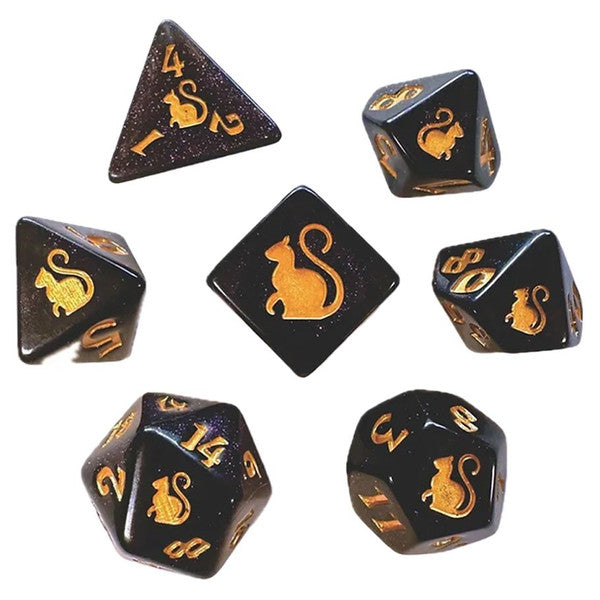 Kitty-Clacks: Mercedes [Polyhedral Dice Sets]