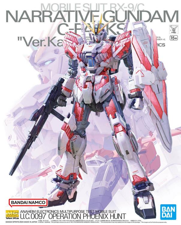 MG 1/100 NARRATIVE GUNDAM C-PACKS Ver.Ka