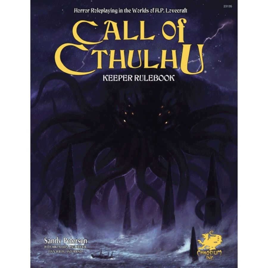 CALL OF CTHULHU RPG (7E): KEEPER RULEBOOK (HARDCOVER)