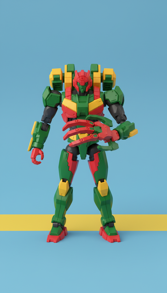 Graffiti Claw Striker with Modular Gear
