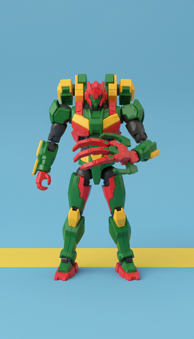Graffiti Claw Striker with Modular Gear