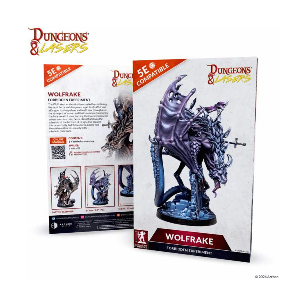 Deuslair: Wolfrake Miniature Set