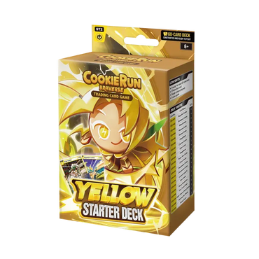 CookieRun: Braverse Trading Card Game - Starter Deck Yellow