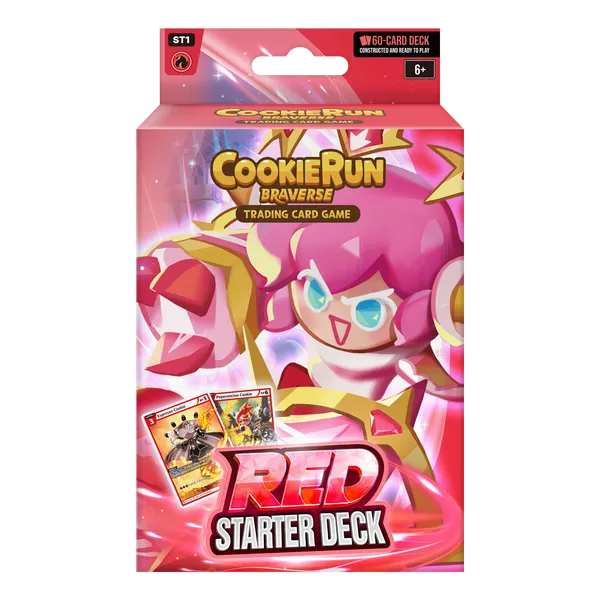 CookieRun: Braverse Trading Card Game - Starter Deck Red