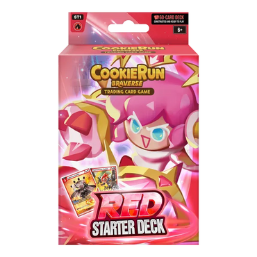 CookieRun: Braverse Trading Card Game - Starter Deck Red