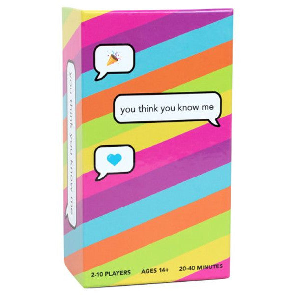 You Think You Know Me